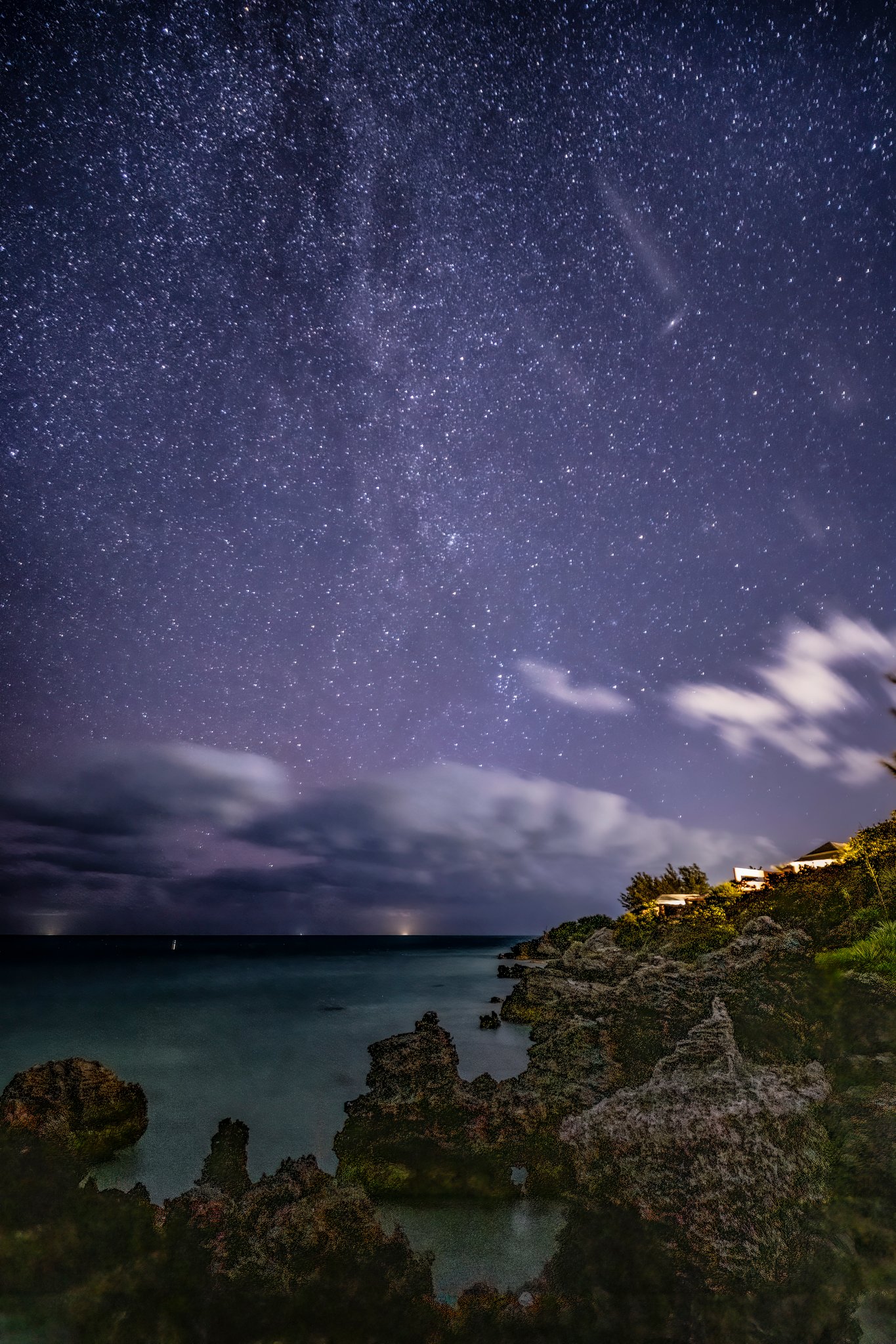Bermuda at Night Milkyway