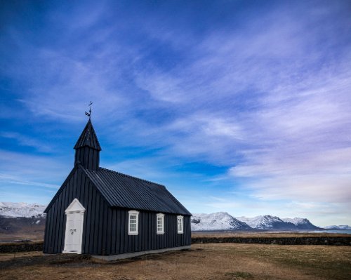 Black Church in Iceland