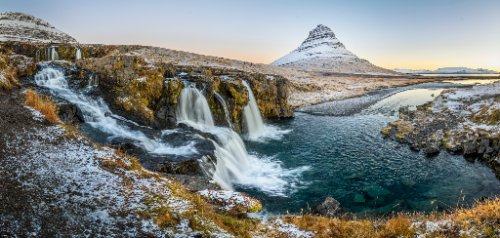 Waterfall at Kirkjufell