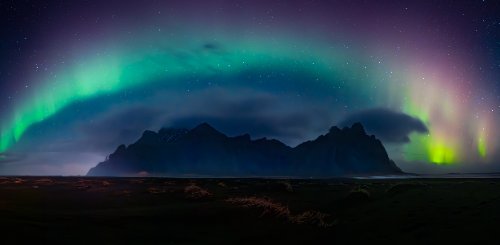 Aurora at Jokulsarlon