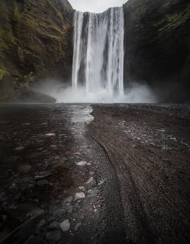 Waterfall Iceland